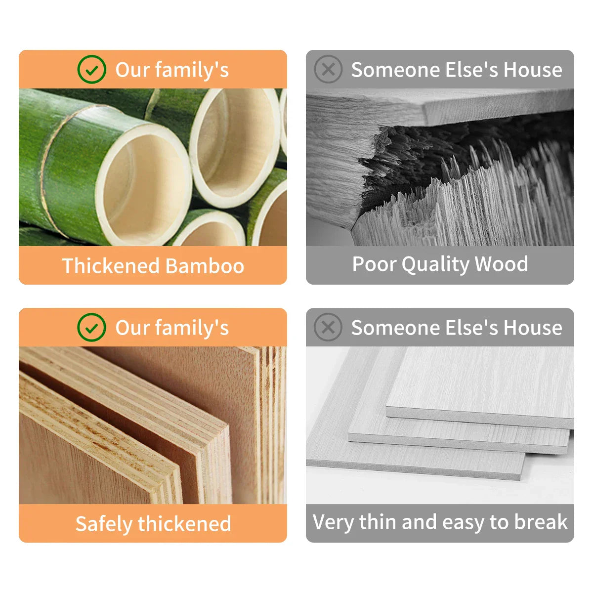 Bamboo Bread Box Cutting Board Combo, Large Capacity Kitchen Corner Organizer for Pantry Storage