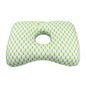 Bamboo Fiber Single Hole Ear Pillow - Elderly Patients Orthopedic Design, Beauty Salon Adult Side Sleeping Pillow for Pressure