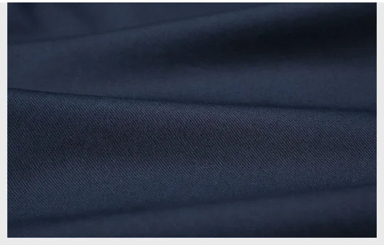 Bamboo Fiber Men's Casual Pants Black Spring Autumn New Style Stretch Straight Breathable Classic Business Suit Trousers Male