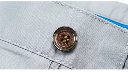 Bamboo Fiber Straight Business Pants Men Summer Clothes Fashion Classic Designer Breathable Casual Long Formal Trouser Male