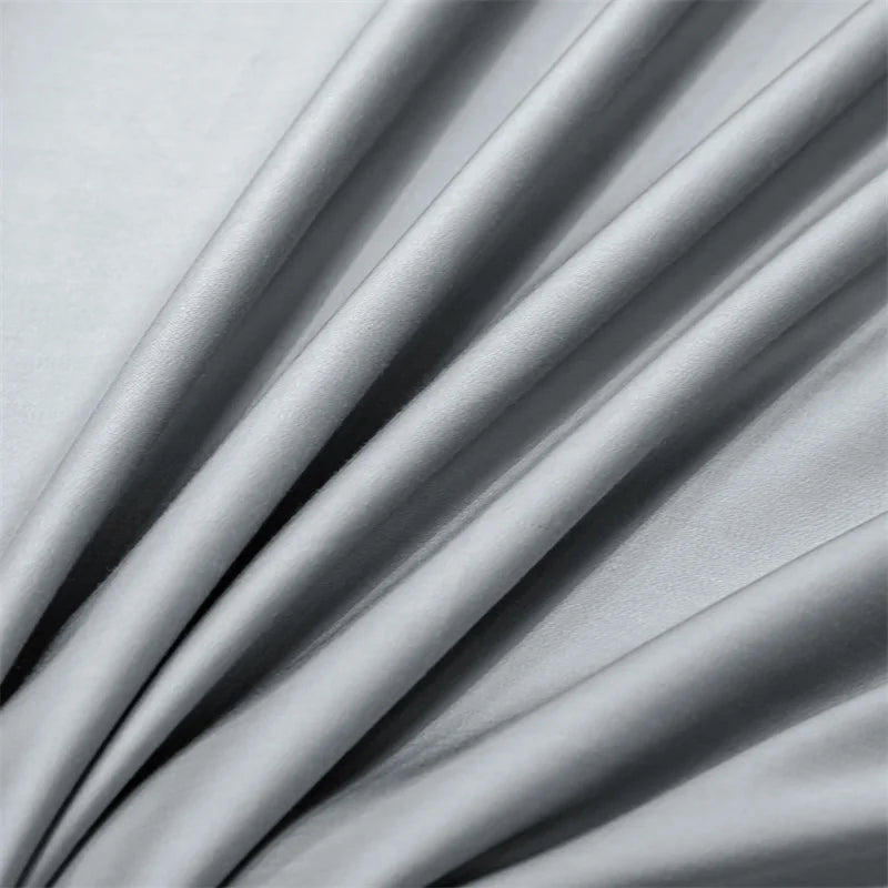 100% Bamboo Bed Sheet Flat Bed Sheets Luxury Flat Sheet Solid Color Single/Double/King/Queen Size Bed Linens Summer Cooling 2024