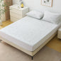 1pc Bamboo Mattress Protector, Breathable and Cooling Mattress Cover, 3D Air Fabric Fitted Bed Sheet 90/140/160cm size