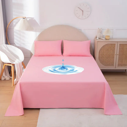 100% Waterproof Bed  Bed Covers Washable Bed Sheets Incontinence Prevention  Anti-slip Bed Cover Not Including Pillowcase Room