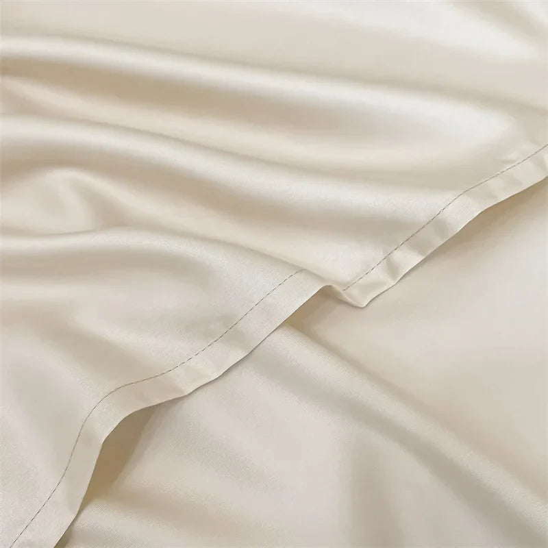 100% Bamboo Bed Sheet Flat Bed Sheets Luxury Flat Sheet Solid Color Single/Double/King/Queen Size Bed Linens Summer Cooling 2024