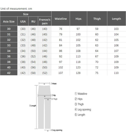 Bamboo Fiber Men's Casual Pants Black Spring Autumn New Style Stretch Straight Breathable Classic Business Suit Trousers Male