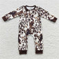 Wholesale Newborn Baby Boy Bamboo Camo Clothing Long Sleeves Zipper Jumpsuit Kids Children Toddler Spring Fall One-piece Romper