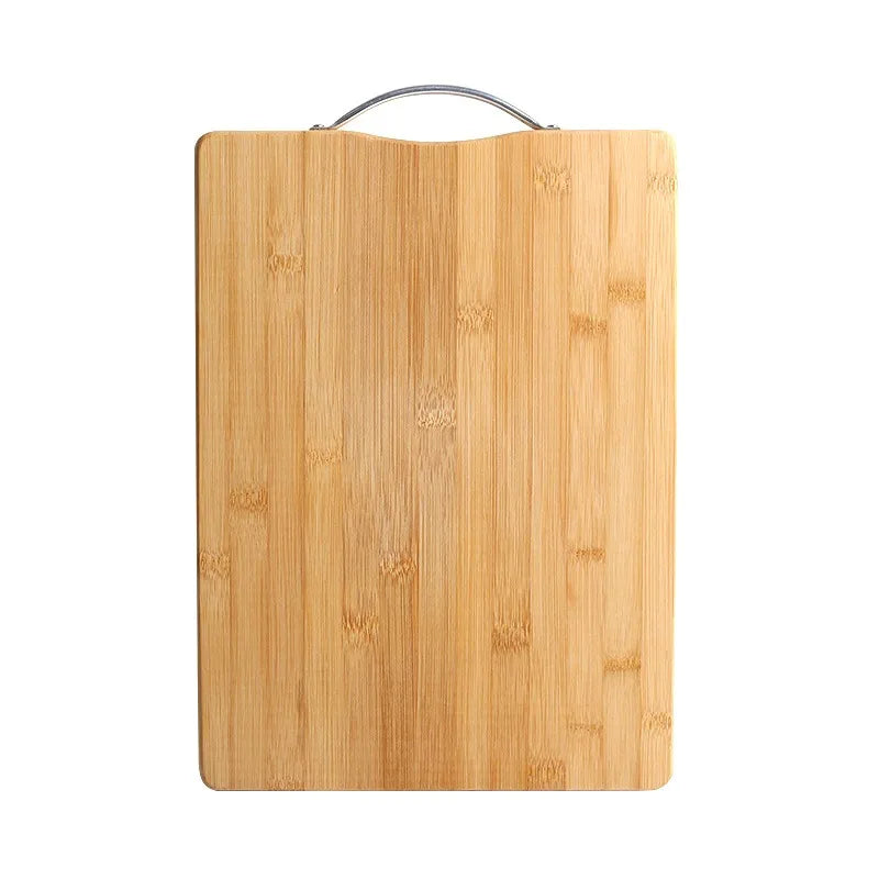 Bamboo Cutting Boards for Kitchen Natural Bamboo Chopping Board with Handles for Chopping Meat Vegetables Fruits Knife Friendly